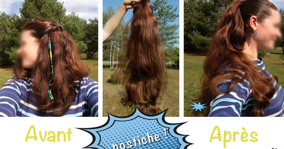 Perruque avec ses propres deals cheveux